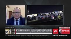 Prof. Adam Bodnar ocenia działania policji. Rzecznik Praw Obywatelskich jest zaniepokojony