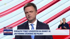 Debata prezydencka w TVP. Szymon Hołownia: polska polityka wobec uchodźców nie istnieje