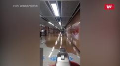 Metro pod wodą. Przerażające nagranie świadka