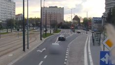 Pijany kierowca w centrum miasta. Nagranie z Olsztyna