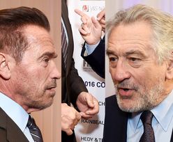 De Niro NIE CHCIAŁ PODAĆ RĘKI Schwarzeneggerowi! "Jeśli popierasz Trumpa, nie chcę mieć z tobą nic wspólnego!"