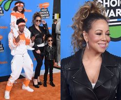 Mariah Carey integruje się z rodziną na ściance