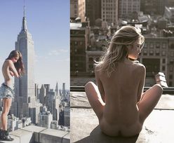Modelki POZUJĄ NAGO na... dachach Nowego Jorku! (ZDJĘCIA)