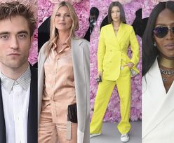 Gwiazdy i modelki bawią się na pokazie Diora: Pattinson, Allen, Moss, Hadid, Campbell... (ZDJĘCIA)