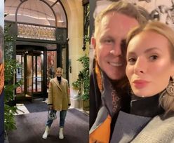 Izabela Janachowska zwiedza Paryż: czułości z mężem, kolczyki Chanel i elegancki hotel (ZDJĘCIA)