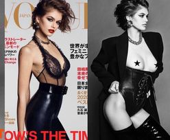 Półnaga Kaia Gerber pręży smukłe ciało w odważnej sesji dla "Vogue Japan". Dorównuje matce urodą? (ZDJĘCIA)