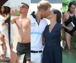 ZDJĘCIA TYGODNIA: Kaczyńska i Krupińska w sukniach ślubnych, J.Lo i Aniston w bikini, a Peszko z szampanem