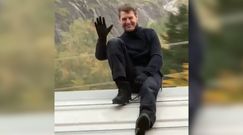 Tom Cruise na dachu pociągu. Gwiazda Hollywood przyłapana w norweskich górach