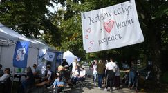 Protest medyków. Białe miasteczko w Warszawie. „Nie będzie pana premiera, nie będzie rozmów”