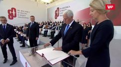 1 września. Wiceprezydent USA Mike Pence w Polsce
