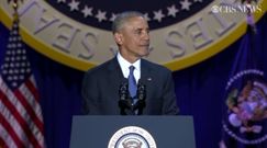 Pożegnalne wystąpienie Obamy. "Proszę was, żebyście wierzyli!"