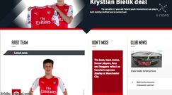 Arsenal zaprezentował Krystiana Bielika