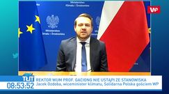 Jacek Ozdoba o oświadczeniu rektora WUM: bezwstyd