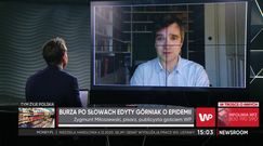 Zygmunt Miłoszewski o Edycie Górniak: "To, co robi, to zdrada etosu zawodowego"