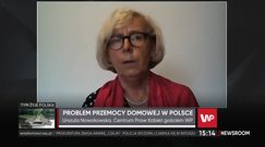 Urszula Nowakowska o problemie z ochroną ofiar przemocy domowej