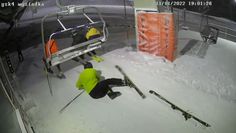 Jak nie korzystać z wyciągu narciarskiego? Zabawne nagranie ze Stacji Czarny Groń w Małopolsce