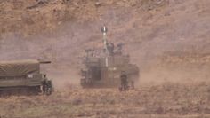 Izraelskie czołgi w stanie gotowości na granicy z Syrią