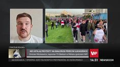 Białoruś. Protesty nie ustają. Zmicier Mickiewicz: "Widzimy wsparcie od Polski i Litwy"