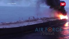 Ogień na supertankowcu. Marynarka wojenna Sri Lanki walczy z pożarem statku