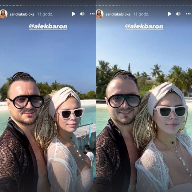 Sandra Kubicka świętuje 27. urodziny na Malediwach: miłosny list od Barona i kolacja przy butelce szampana... (ZDJĘCIA)