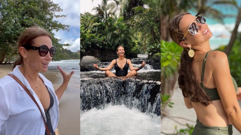 Takie ATRAKCJE czekają na Kingę Rusin w Kostaryce - kąpiele termalne, gorące źródła pod wulkanem i luksusowe hotele