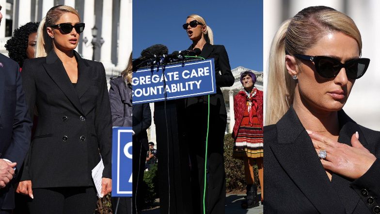 Paris Hilton walczy o prawa trudnej młodzieży na Capitolu: "Mnie DUSZONO, uderzano w twarz i PODGLĄDANO POD PRYSZNICEM"