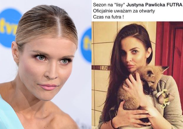 Joanna Krupa o modelce zabijającej lisy: "DIABEŁ zamieszkał w skórze tej dziewczyny!"