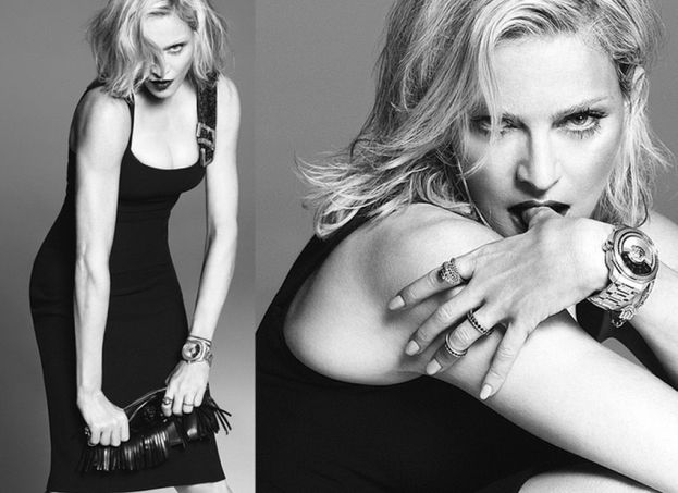 56-letnia Madonna reklamuje Versace!