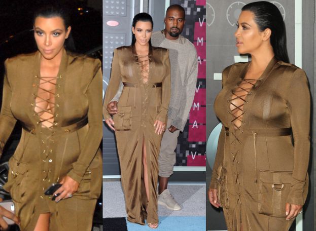 Co się stało z brzuchem Kim Kardashian? (ZDJĘCIA)