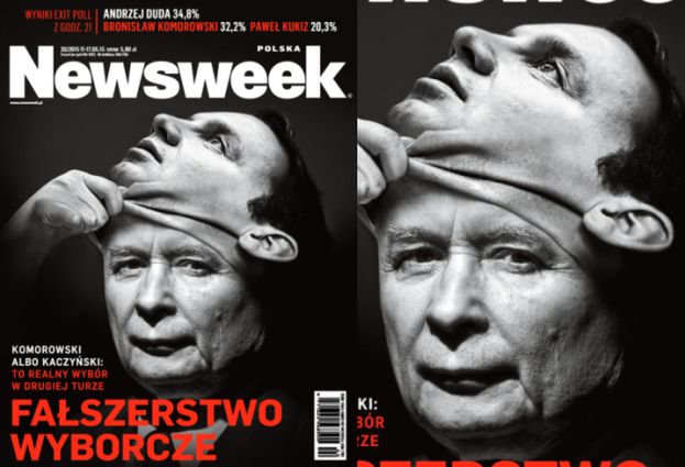 Nowa okładka "Newsweeka": "FAŁSZERSTWO WYBORCZE!"