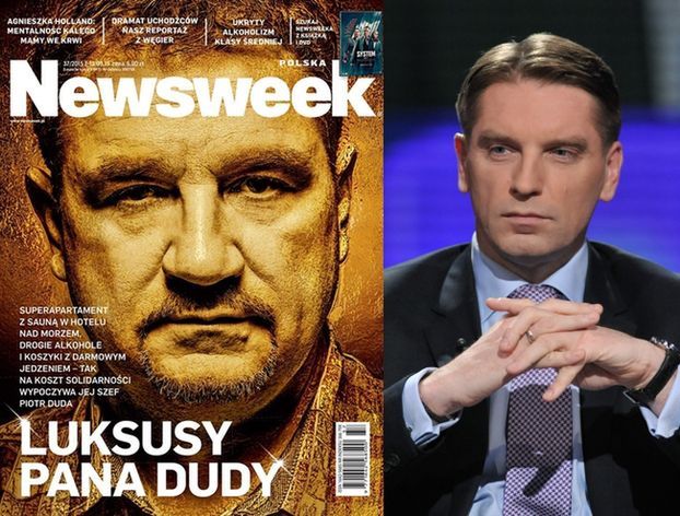 "Newsweek" o interesach Piotra Dudy: "Hipokryzja, kłamstwa, przepych!"