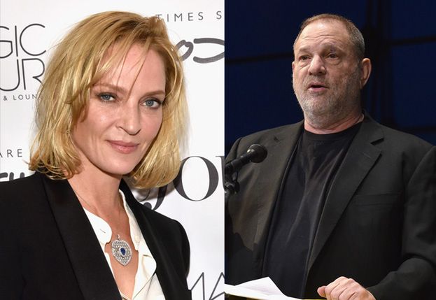 Uma Thurman o szczegółach molestowania przez Weinsteina: "Popchnął mnie, napierał na mnie, próbował się obnażyć"!