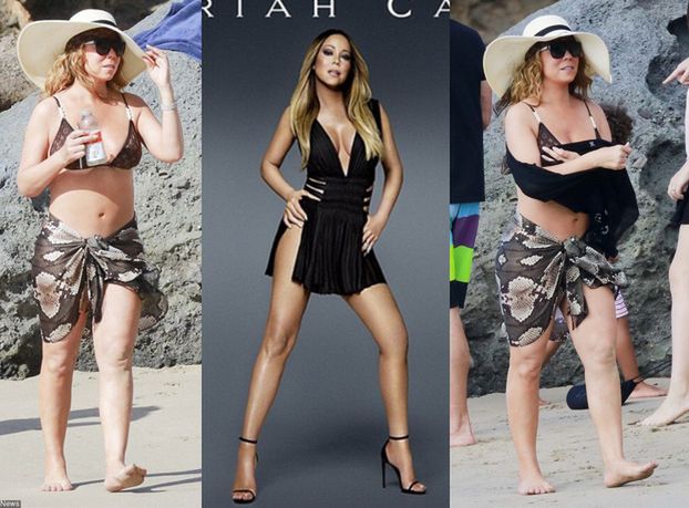 45-letnia Mariah Carey w bikini (ZDJĘCIA)