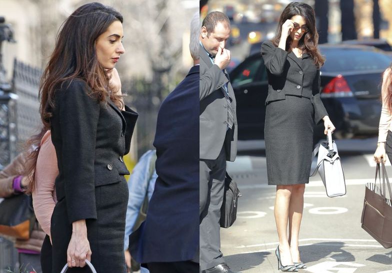 Amal Clooney w Nowym Jorku