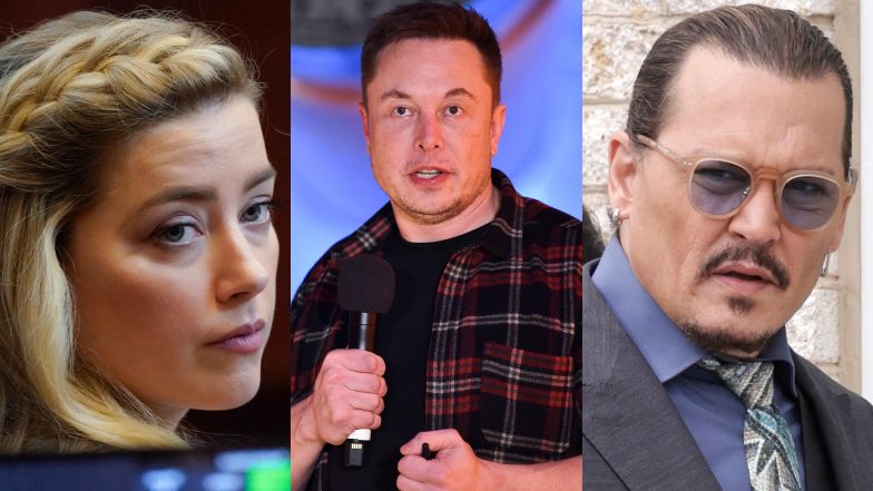 Elon Musk W KOŃCU przerywa milczenie w sprawie procesu Amber Heard i Johnny'ego Deppa!