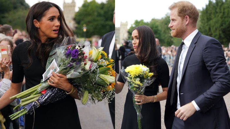 Królewscy doradcy chcieli pomóc Meghan Markle z kwiatami. Fani zarejestrowali NIEZRĘCZNĄ dyskusję żony Harry'ego z personelem (ZDJĘCIA)
