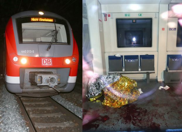 17-letni Afgańczyk zaatakował ludzi SIEKIERĄ w pociągu w Niemczech!