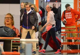 Uczestnicy "Azja Express 3" przyłapani na lotnisku! Wśród nich Gessler, Chajzerowie i Steczkowska (ZDJĘCIA)