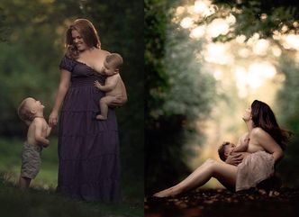 Amerykańska fotografka pokazuje radość karmienia piersią (ZDJĘCIA)