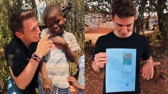Marcin Dubiel adoptował afrykańskie dziecko: "Poznajcie mojego wirtualnego syna. Niesamowity chłopczyk"