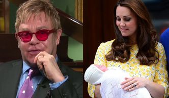 Elton John o "Royal baby": "Jestem zachwycony, że jedno z imion to Diana!"