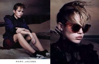 "Smutna" Miley w kampanii Marca Jacobsa! (FOTO) 