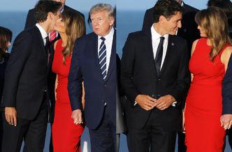 Melania Trump wita się czule z premierem Kanady na oczach Donalda Trumpa (FOTO)