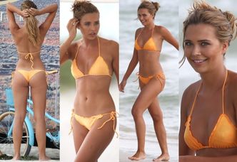 Sandra Kubicka w bikini na plaży w Miami. Seksowna? (ZDJĘCIA)