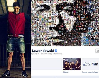 Lewandowski ma już 2 miliony fanów!