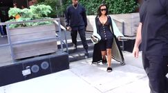 Kim Kardashian w gorsecie i getrach!