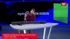 Elgato Green Screen - test sprzętu dla streamerów w studiu WP.tv