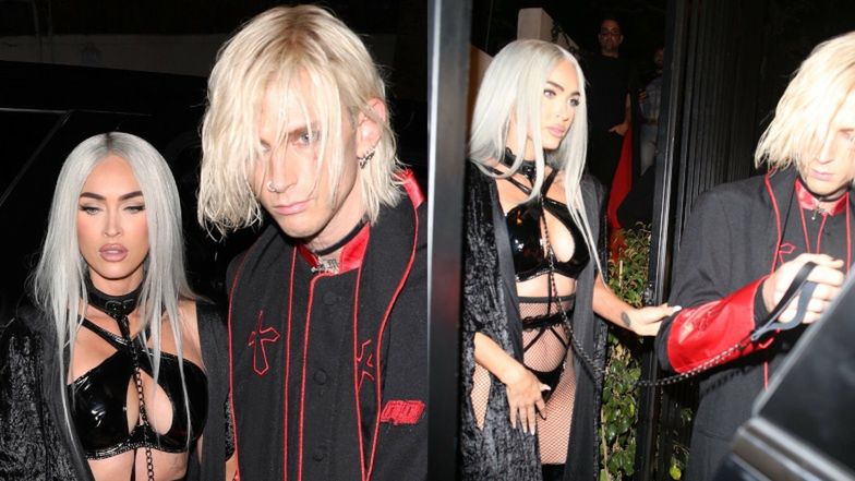 “Biskup” Machine Gun Kelly mène Megan Fox en laisse dans un costume de nonne lubrique… (PHOTOS)