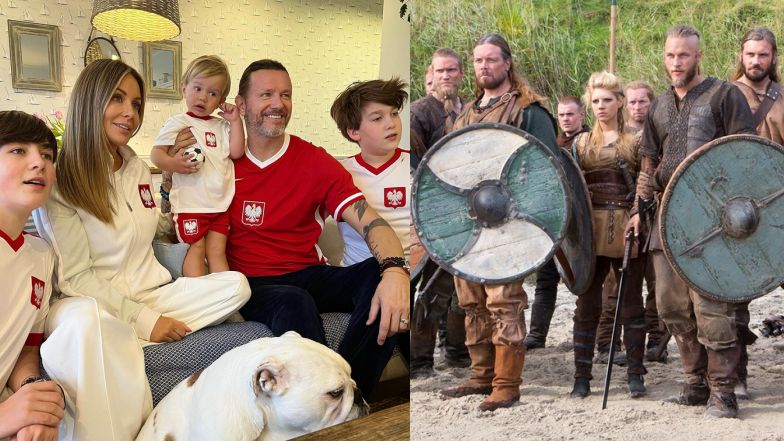 Małgorzata Rozenek et sa famille se sont déguisés en héros de la série “VIKINGS”.  “Fan” anxieux du visage d’Henio : “Il a l’air effrayé” (PHOTO)