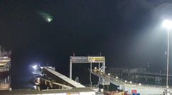 Meteoryt nad Southampton. Wyjątkowe nagranie z portu